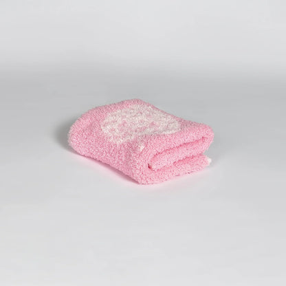 Cotton Candy Strawberry Print Lovey