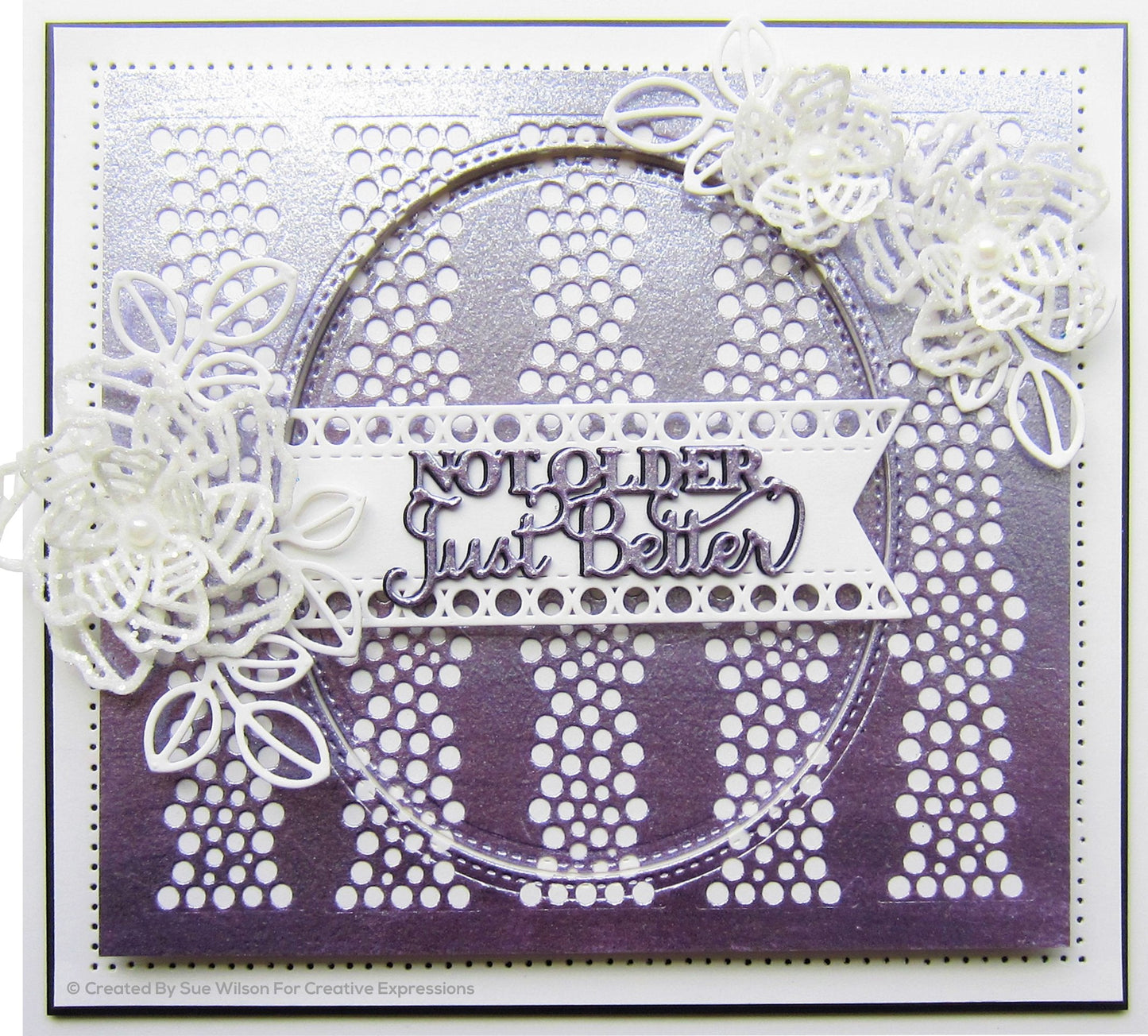 Sue Wilson Endless Options Whitney Background Craft Die
