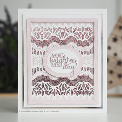 Sue Wilson Endless Options Whitney Background Craft Die