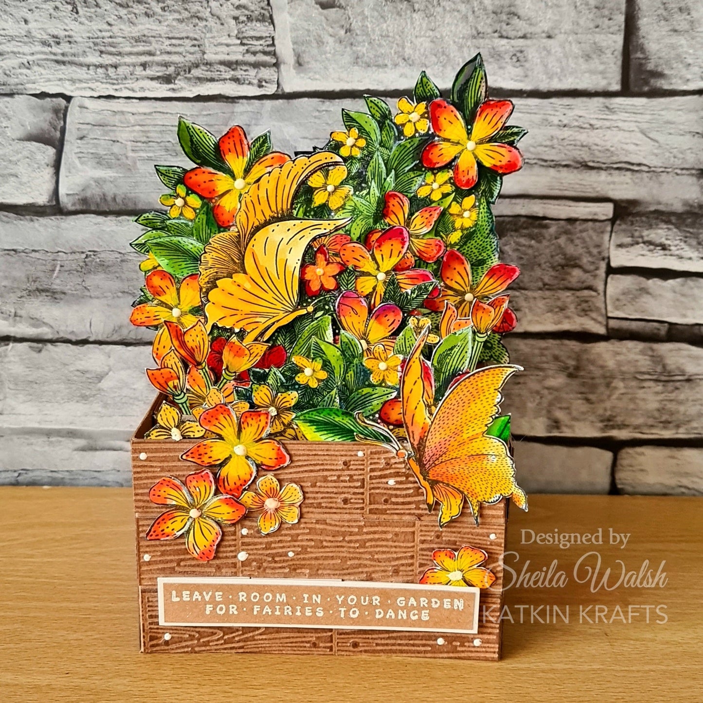 Katkin Krafts Be-You-Tiful 6 in x 8 in Clear Stamp Set