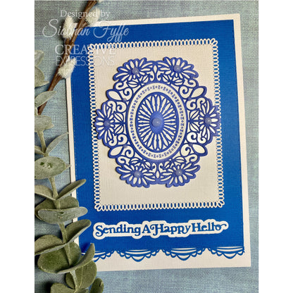 Creative Expressions Sue Wilson Border Coronet Lace Craft Die