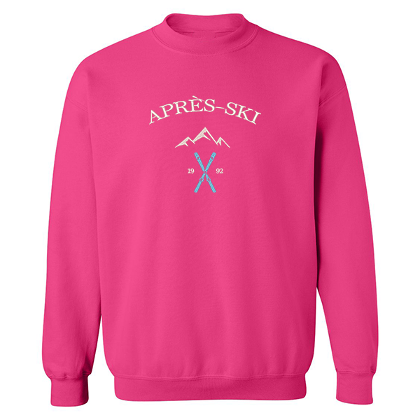 Crewneck "Après-Ski" brodé