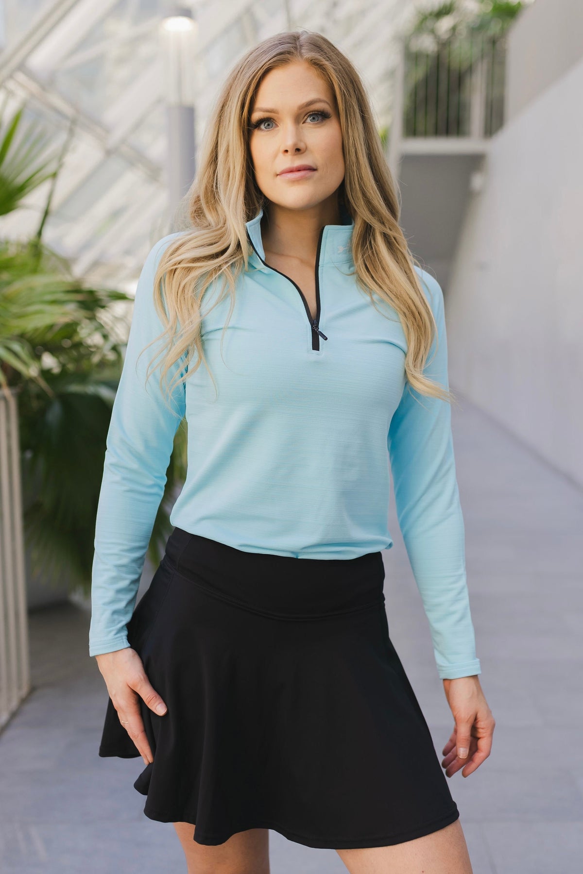 1/4 Zip Long Sleeve WOMENS