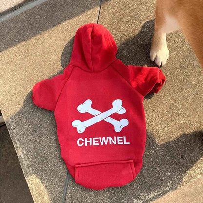 Coco Chewnel Bone Classic Dog Hoodie | Dog Hoodie