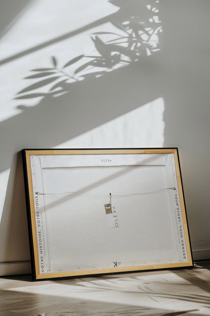 TRANQUIL LAKESIDE, Oeuvre sur toile étirée