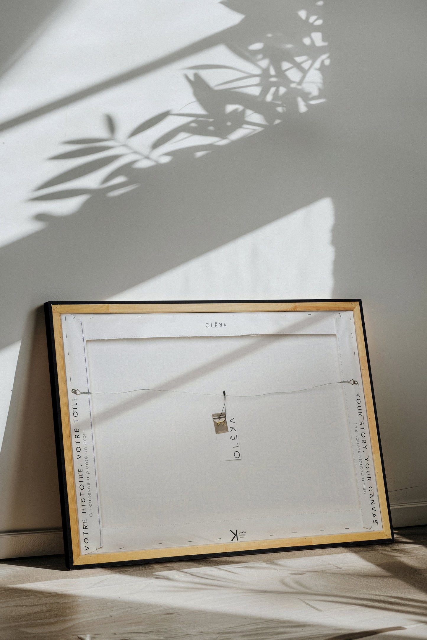AZURE HORIZON, Oeuvre sur toile étirée
