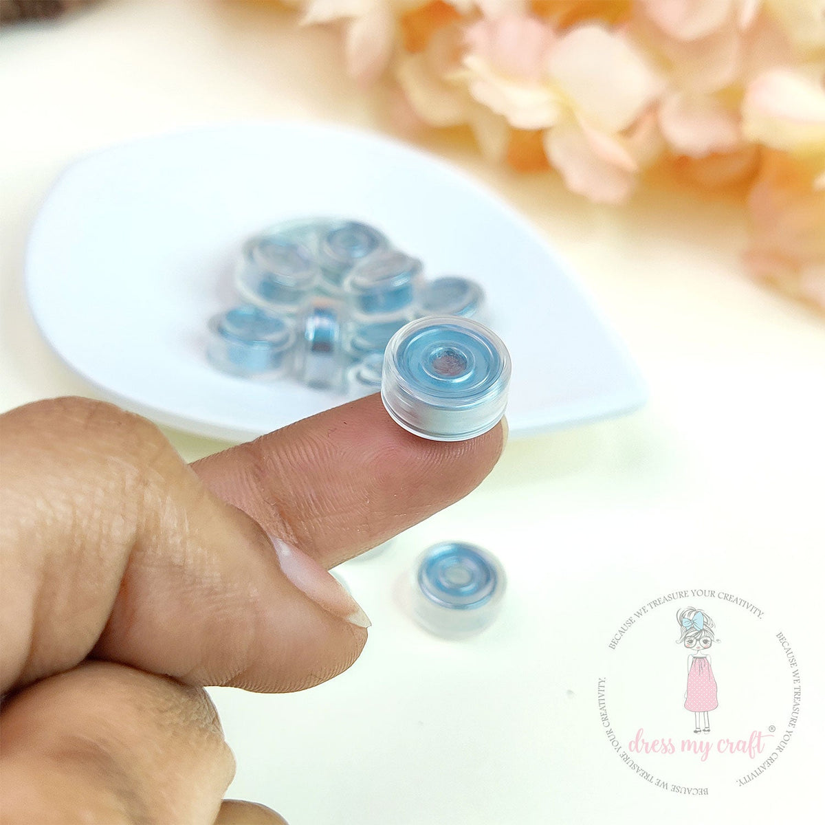 Dress My Craft - Transparent Spinners