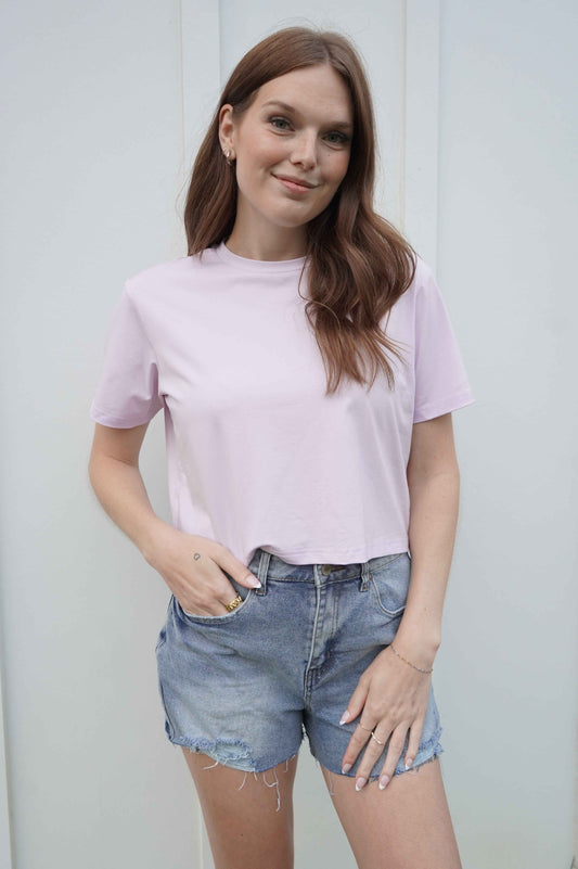 Crop top - Lila