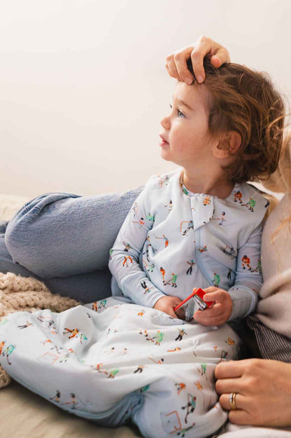 Baby Sleep Sack TENCEL™ 1.0 TOG - Ice Hockey