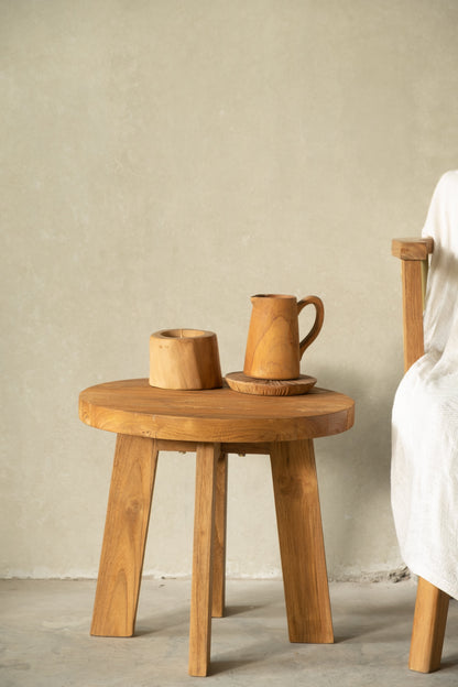 Couchtisch aus Teakholz Mikano