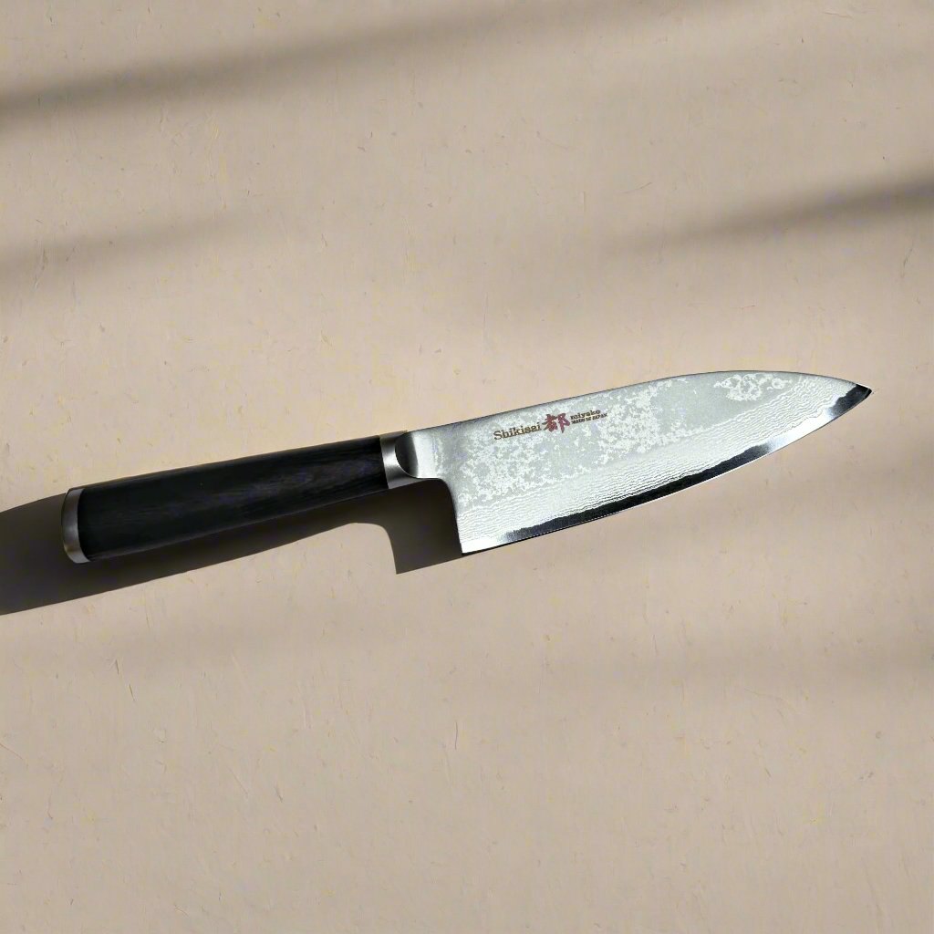 Miyako SUS 165mm Deba-Messer Rechtshänder | 33 Lagen Damastklinge – Hergestellt in Japan