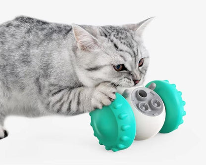 Robot Slow Feeder & Treat Dispenser Toy for Dogs & Cats