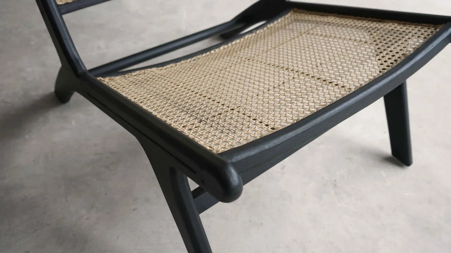 Chaise Komodo - schwarz