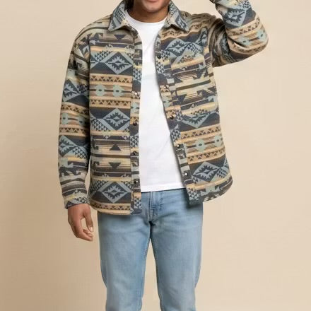 Blue and Cream Grand Canyon Jacket (Unisex)