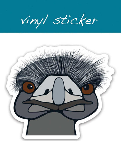 Vinyl Sticker - Emu