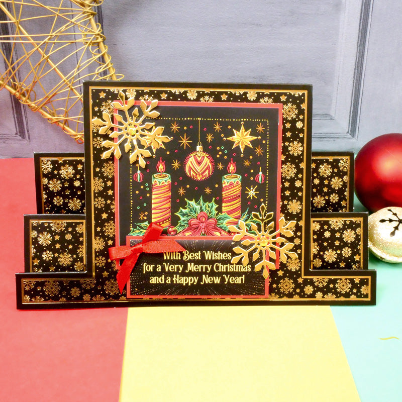 Festive Splendid Sentiments for Square Pocket Pad