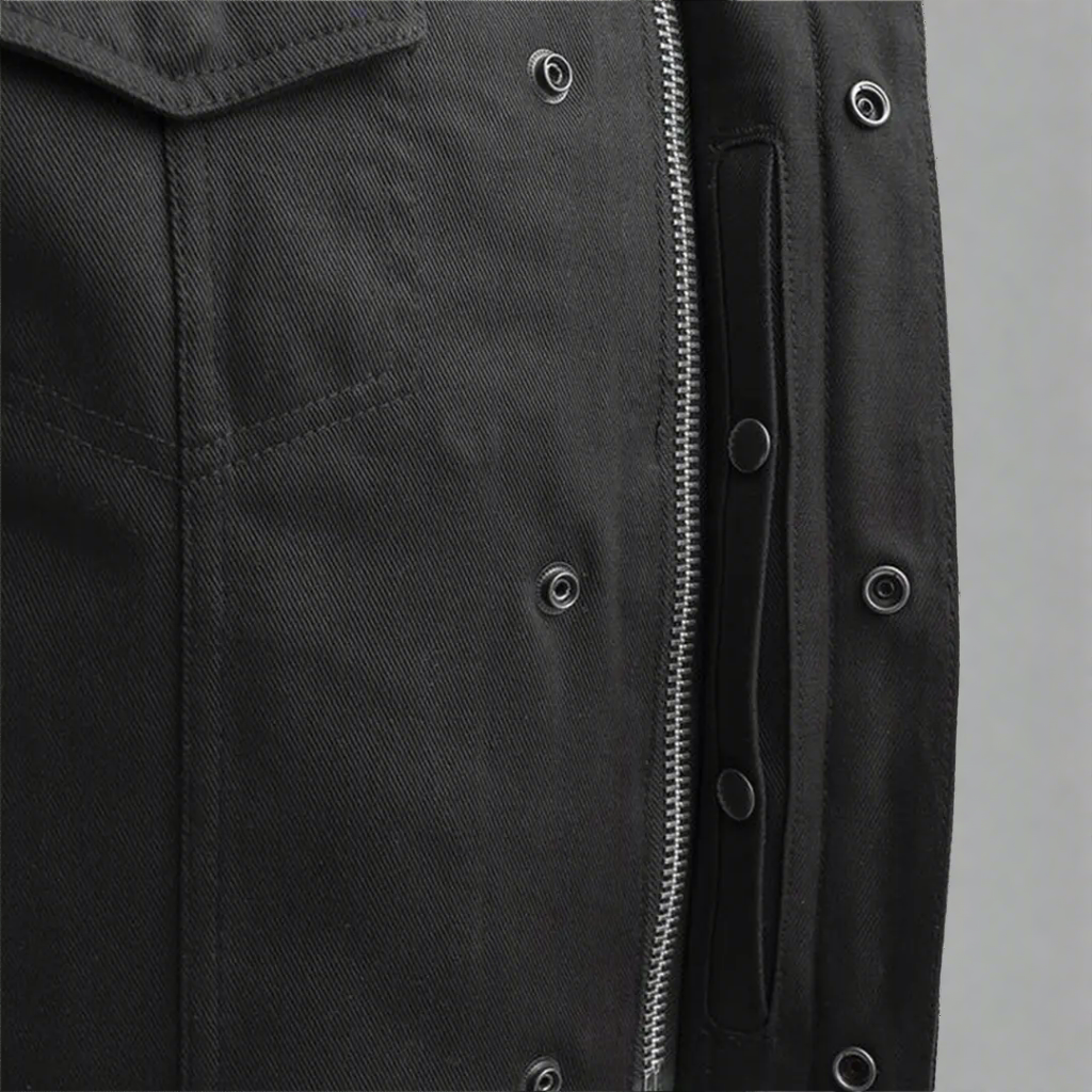 First MFG Co. Men's Motorcycle Twill Vest