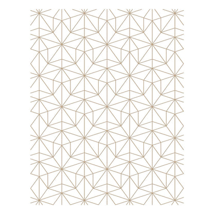 Glimmer Monoline Stars Hot Foil Plate from the Glimmer for the Holidays Collection