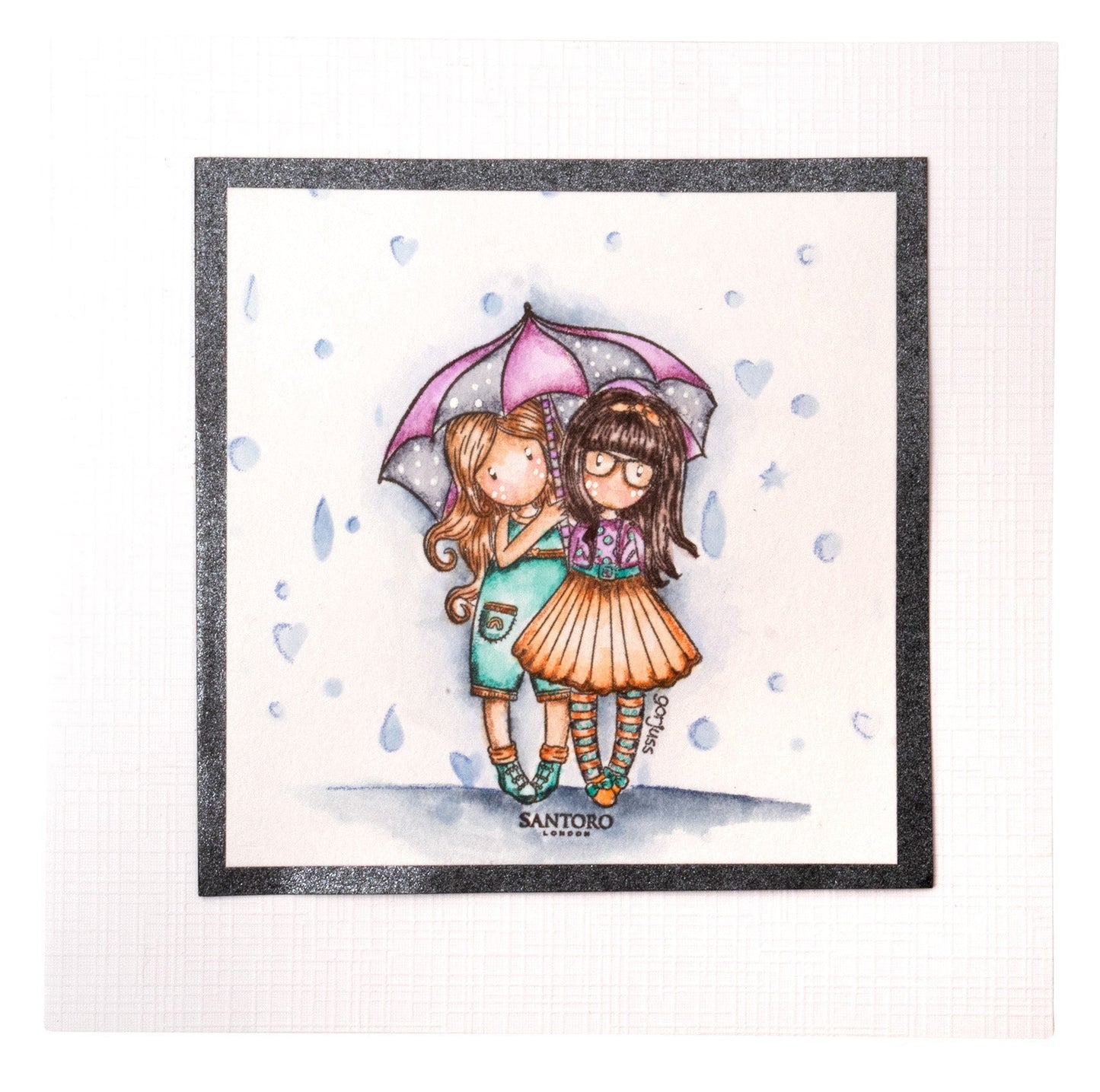 SAN Ink Pads Gorjuss - Be Kind 9 Colors 120x138x20mm 9 PC nr.25
