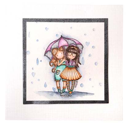 SAN Ink Pads Gorjuss - Be Kind 9 Colors 120x138x20mm 9 PC nr.25