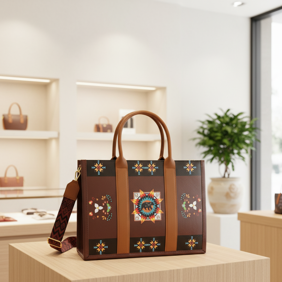 OLDTRIBES™ Yana Earth Brown Carryall