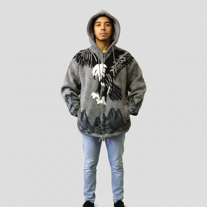 Eagle Unisex Alpaca Sweater