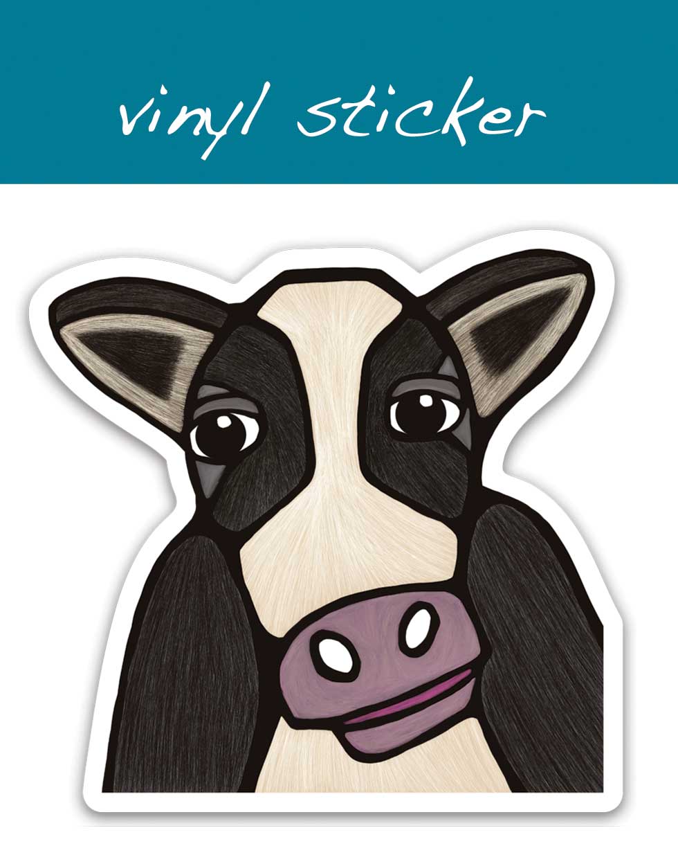 Vinyl Sticker - Gertie the Cow