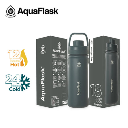 AquaFlask Original Vakuumisolierte Wasserflaschen 530ml (18oz)