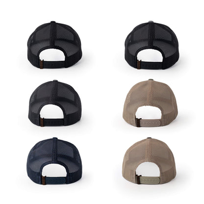 Great Lakes Leather Patch Trucker Hat