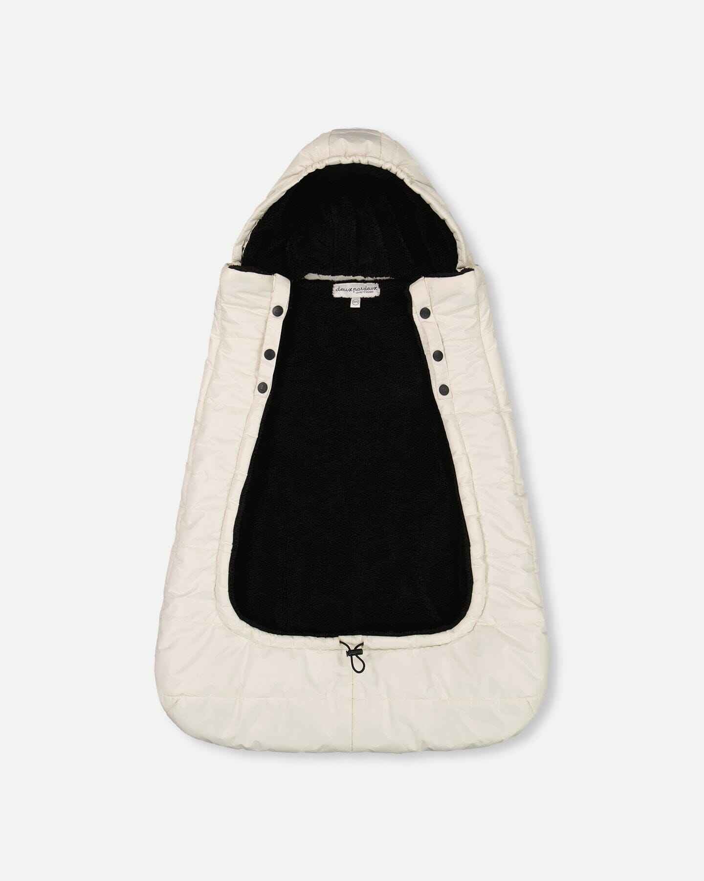 3-In-1 Multifunction Cover For Car Seat, Stroller, And Baby Carrier In Off-White
