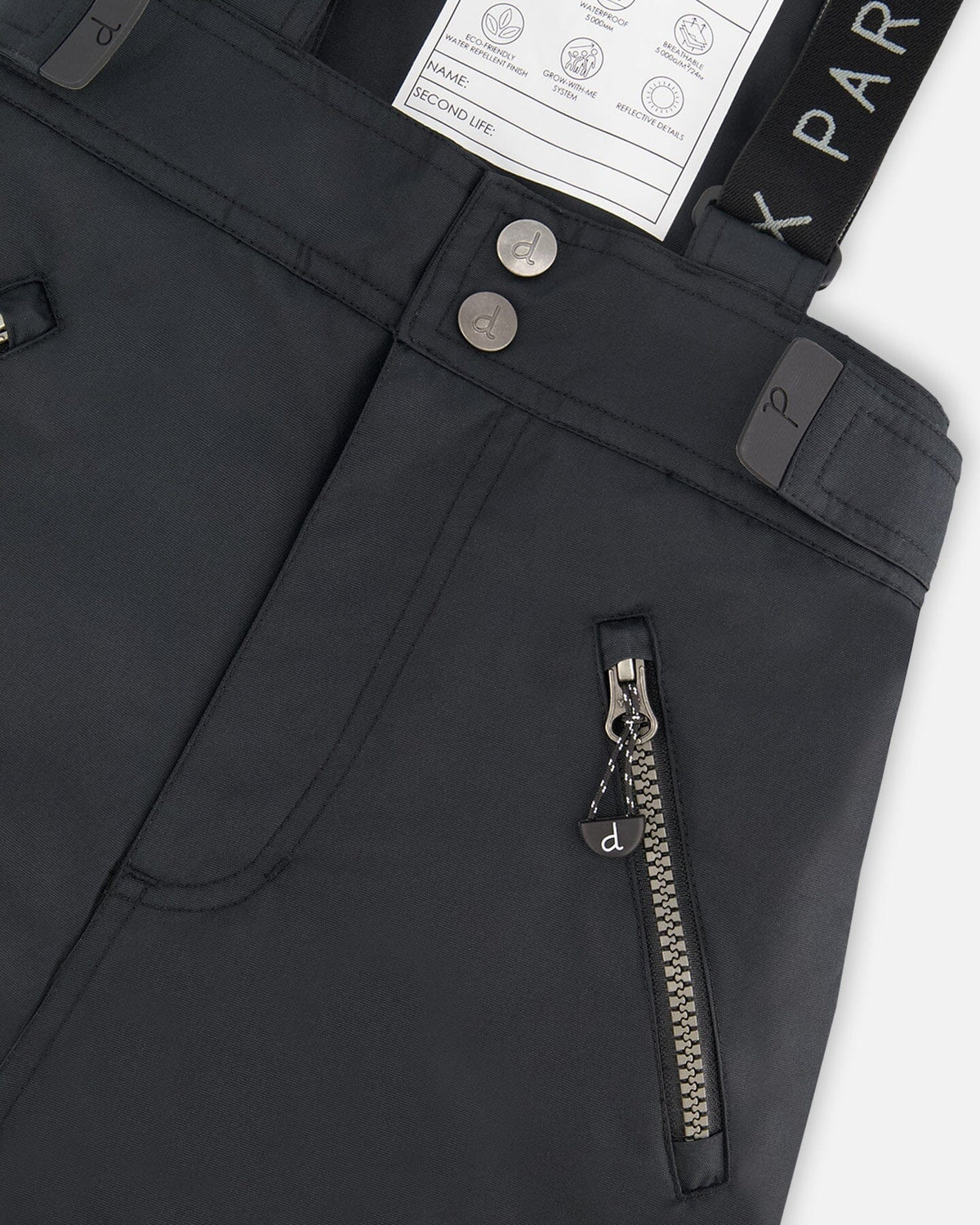 Solid Play Snow Pants Black