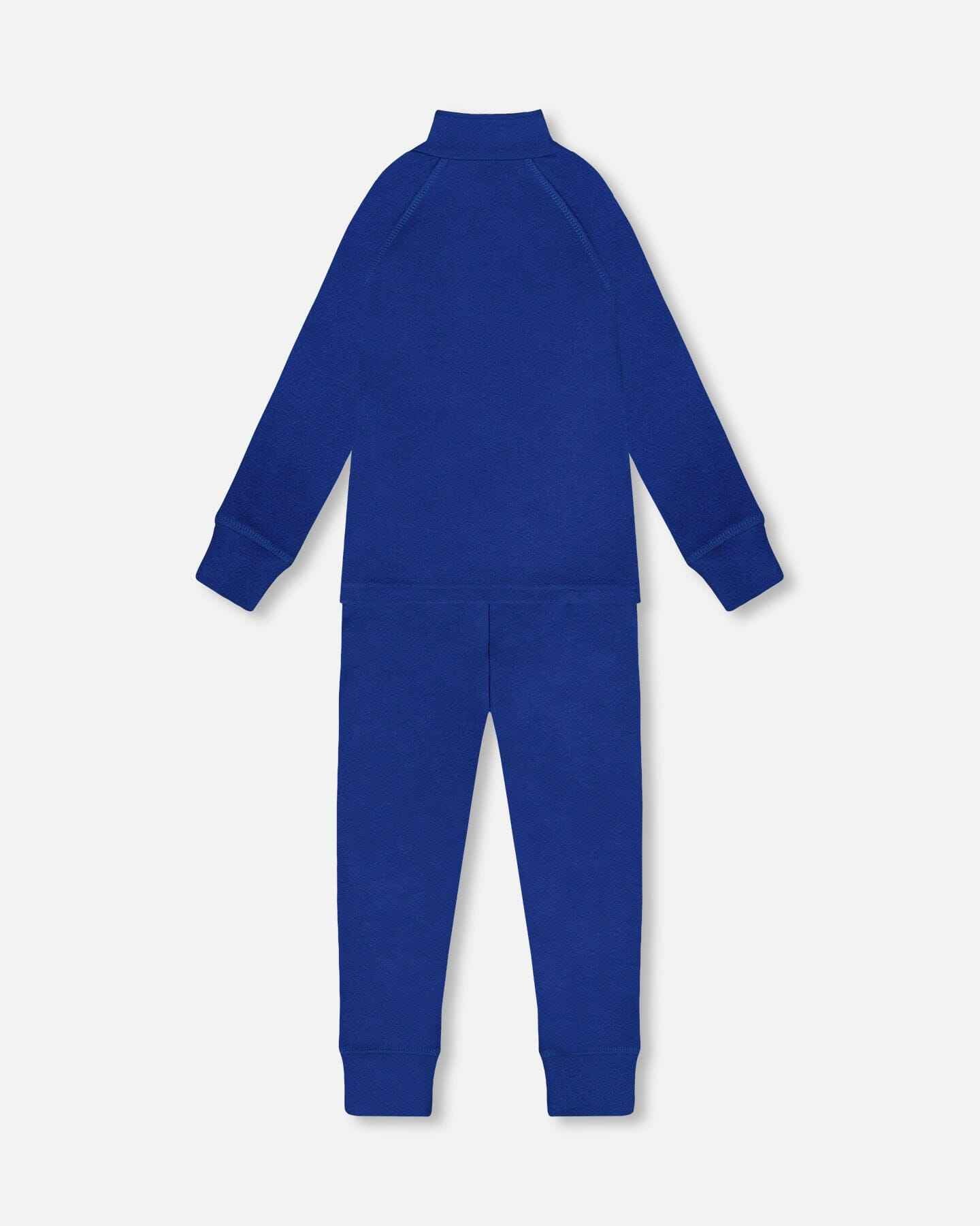 Two-Piece Thermal Underwear Set Blue