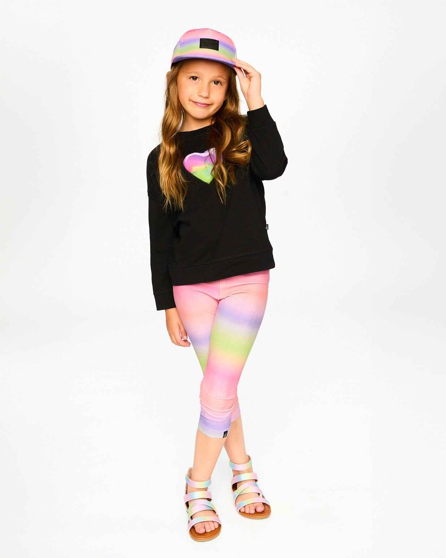 Organic Cotton Jersey Capri Multicolor