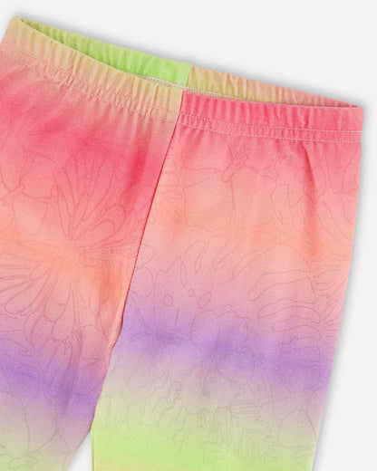 Organic Cotton Jersey Capri Multicolor