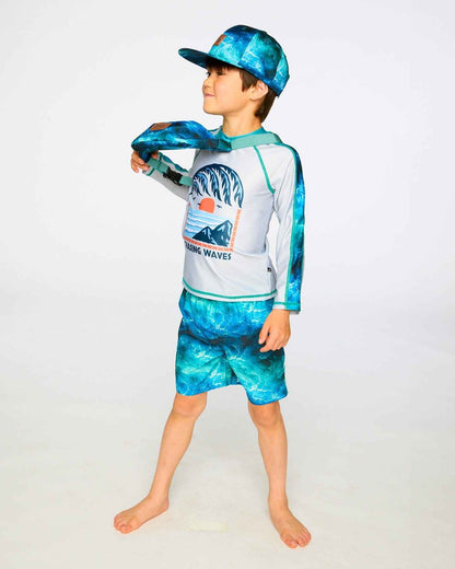 Long Sleeve Rashguard Pale Gray