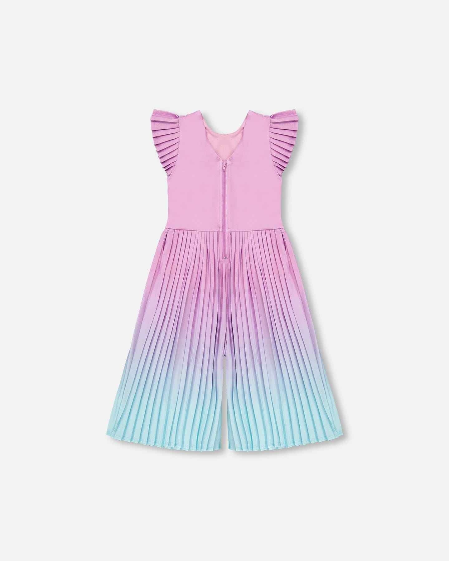Capri Jumpsuit Mauve Gradient