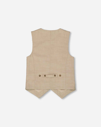 Elegant Vest Beige