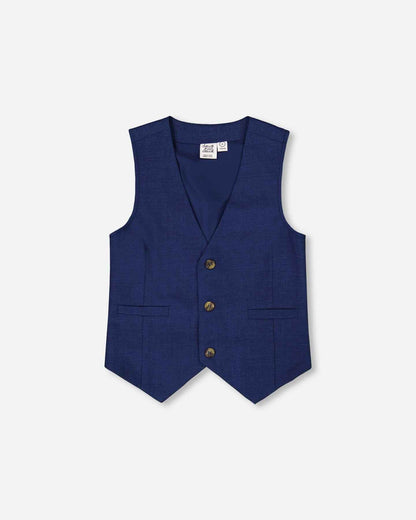 Elegant Vest Blue