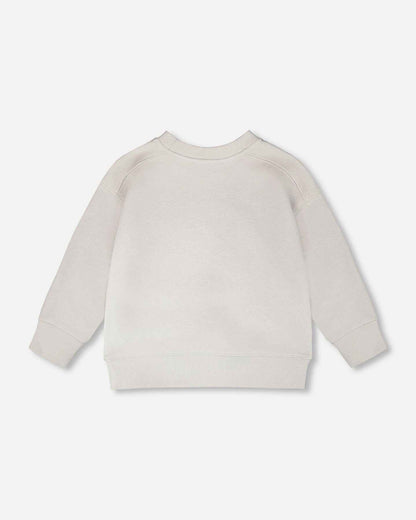 French Terry Sweatshirt Pale Grey