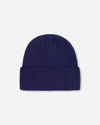 Knit Hat Navy Blue