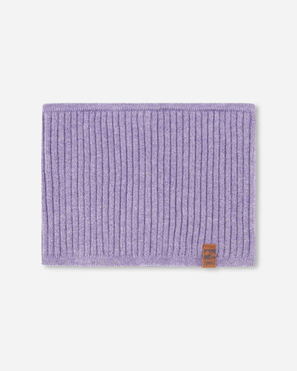 Knit Neckwarmer Lavender