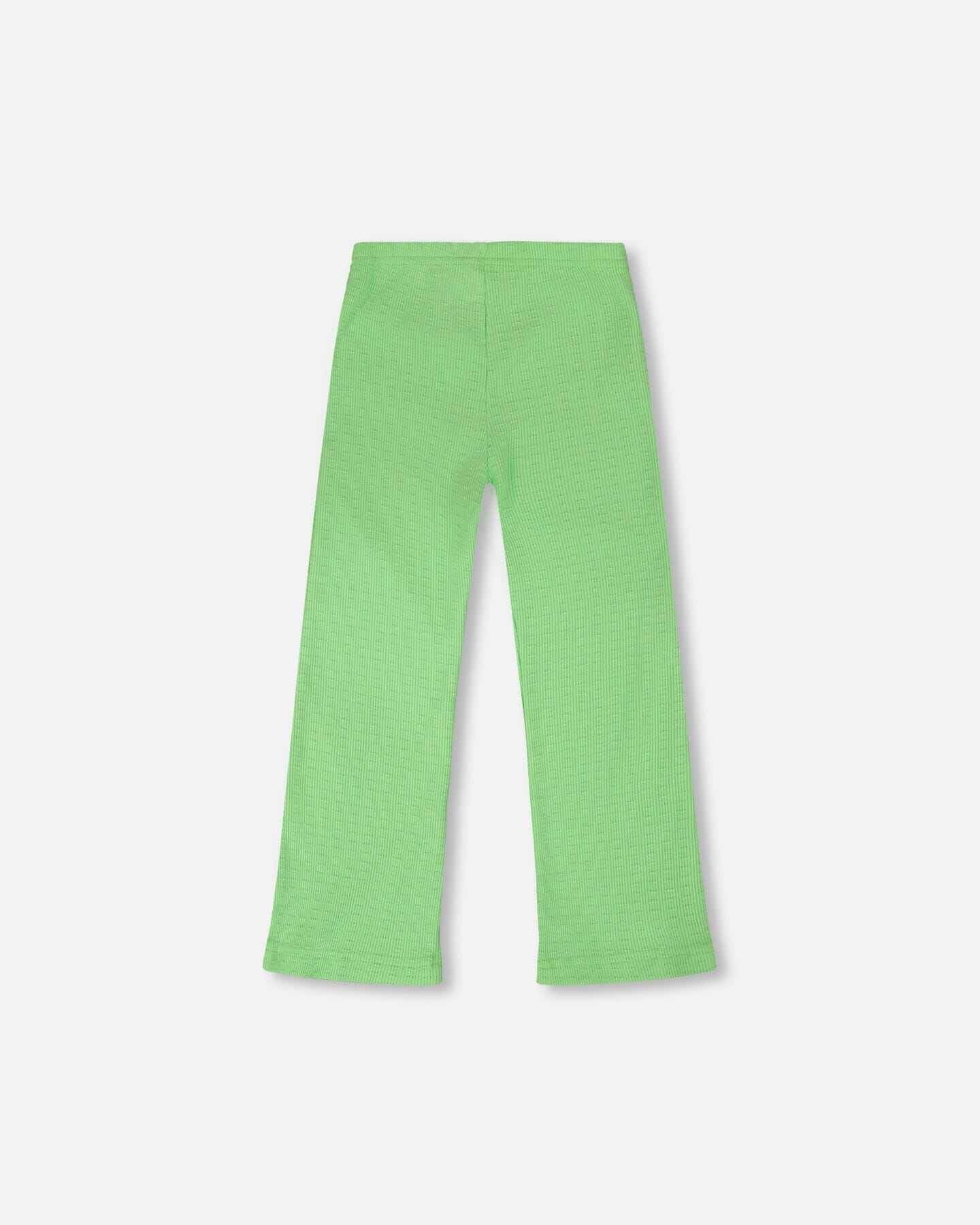 Crinkle Jersey Leggings Mint Green