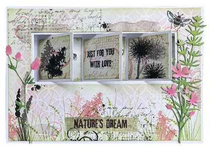 HEN Washi Tape Wonderful Dreams Natures Dream 77,5x37x37mm 6 PC nr.16