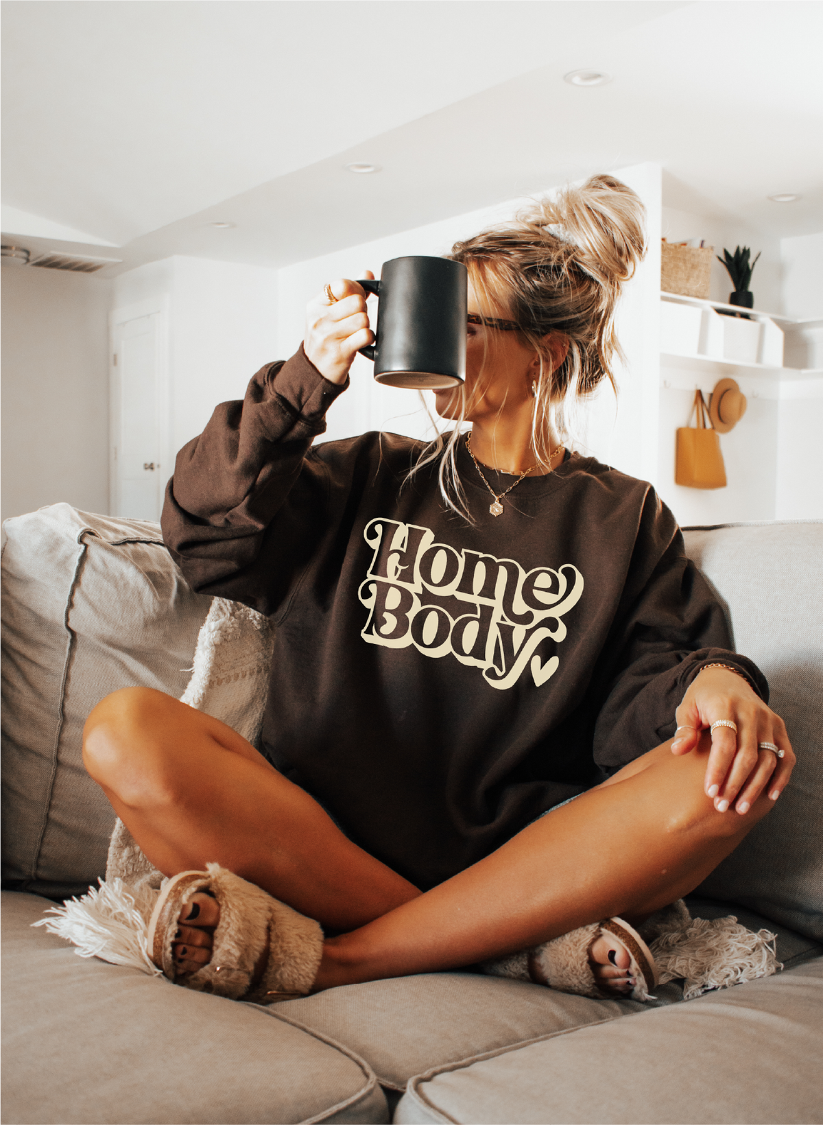 Homebody Unisex Crewneck Sweatshirt