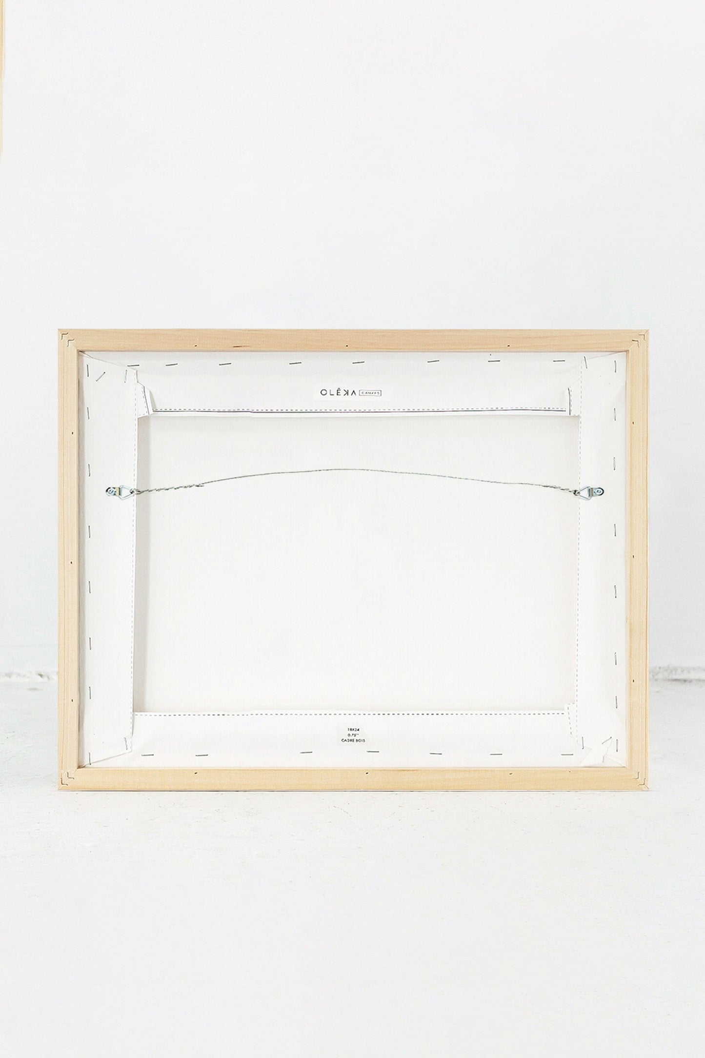 Olive Haven, Oeuvre sur toile étirée