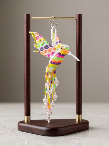 White Beaded HummingBird
