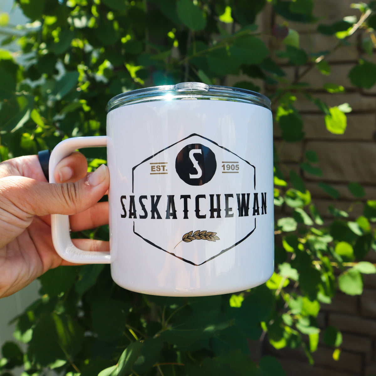 Sask 1905 Stainless Steel 17oz Coffee Mug | Saskatchewan Mug