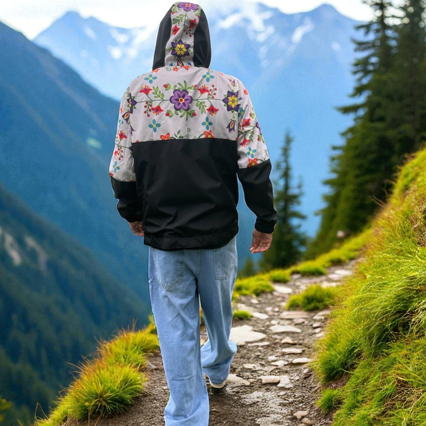 OLDTRIBES™ Creamflower Windbreaker