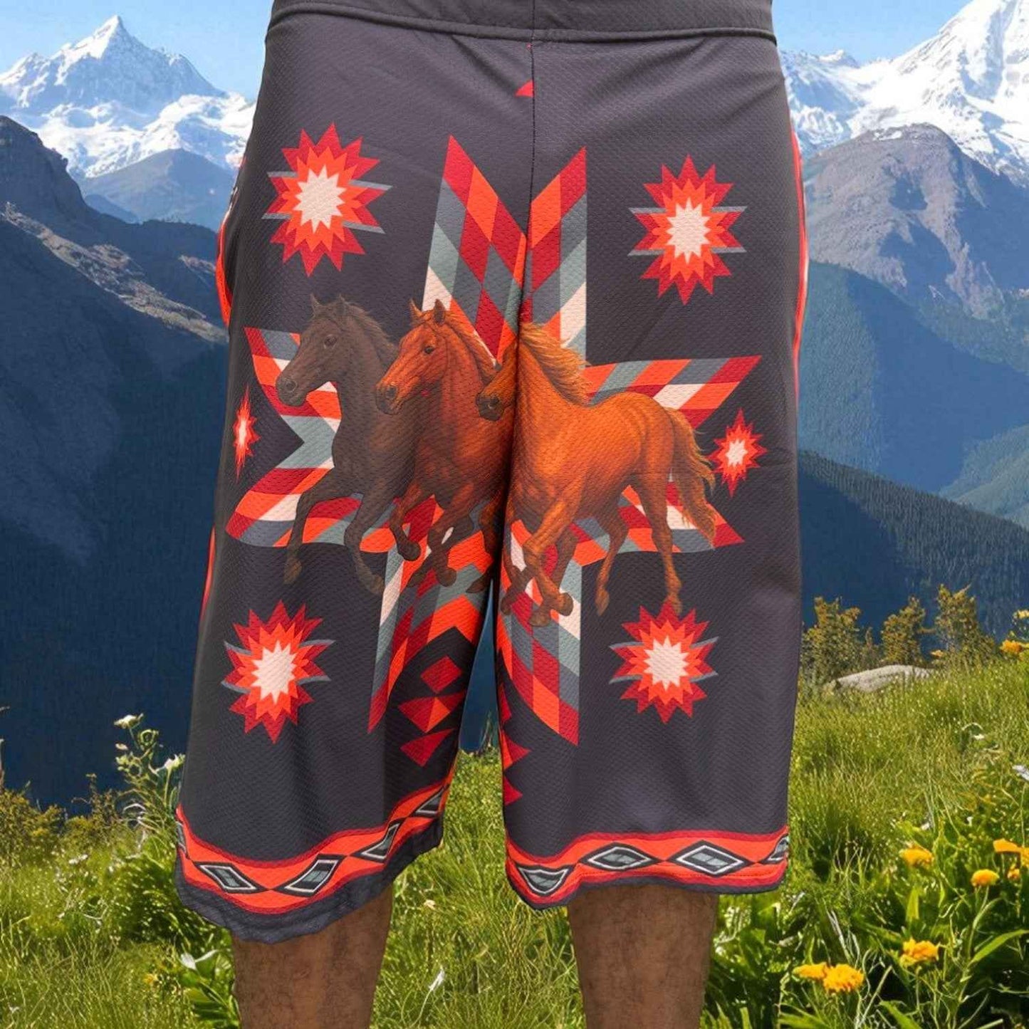 OLDTRIBES™ Horsefire Shorts