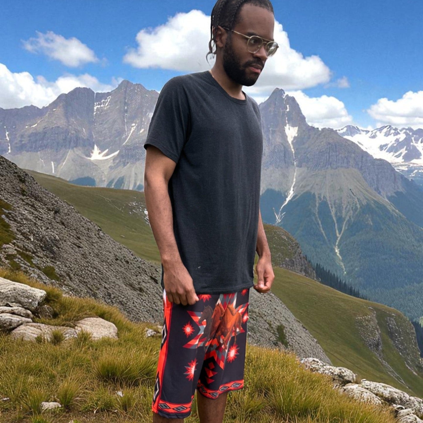 OLDTRIBES™ Horsefire Shorts